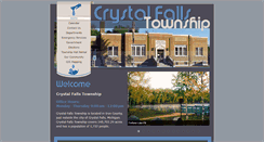 Desktop Screenshot of crystalfallstownship.org