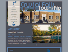 Tablet Screenshot of crystalfallstownship.org